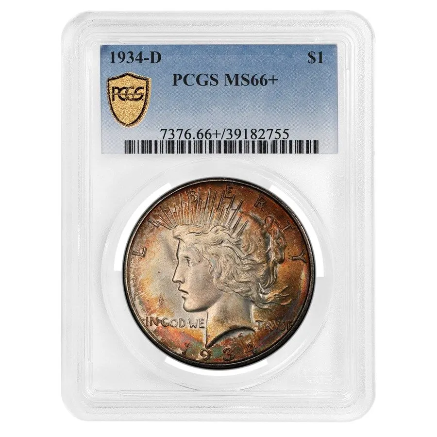1934 D Peace Dollar Value - APMEX